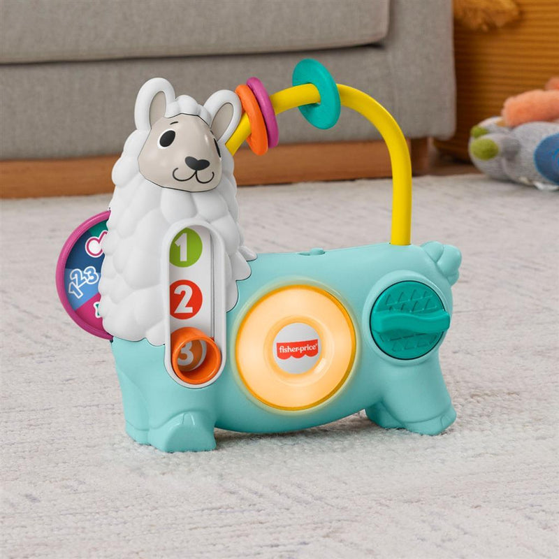 Load image into Gallery viewer, Fisher price linkimals 123 activiteit lama + licht en geluid
