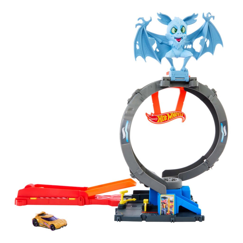 Load image into Gallery viewer, Hot Wheels Vleermuisaanval Looping Speelset
