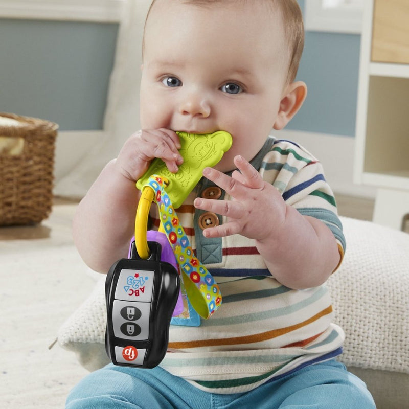 Load image into Gallery viewer, Fisher price luisteren en leren activiteitensleutels + geluid
