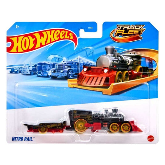 Mattel hot wheels hyt56 track fleet assorti | 6 stuks