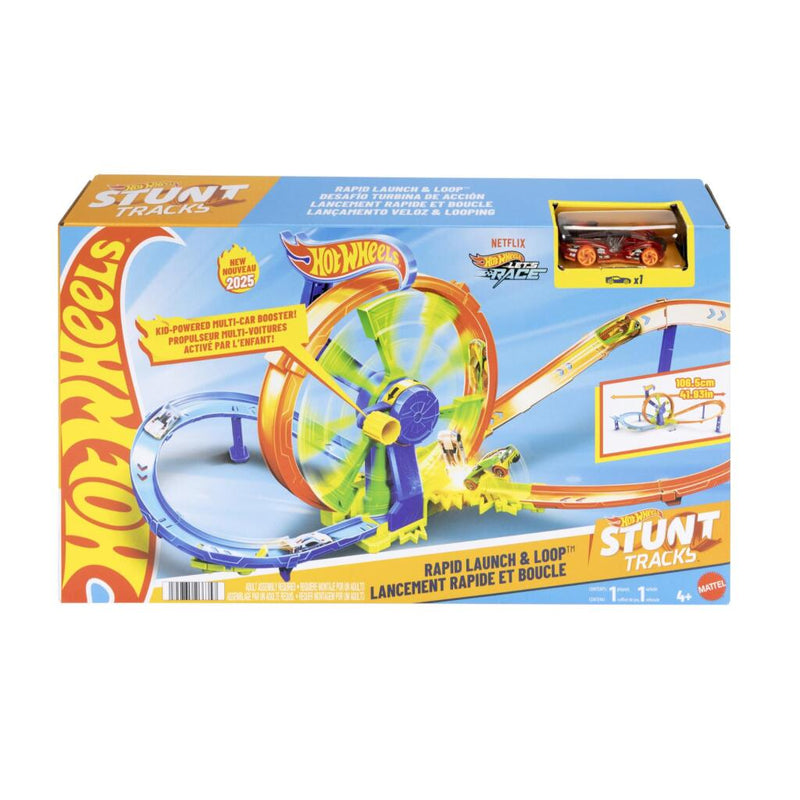 Load image into Gallery viewer, Mattel hot wheels action rapid launch en loop
