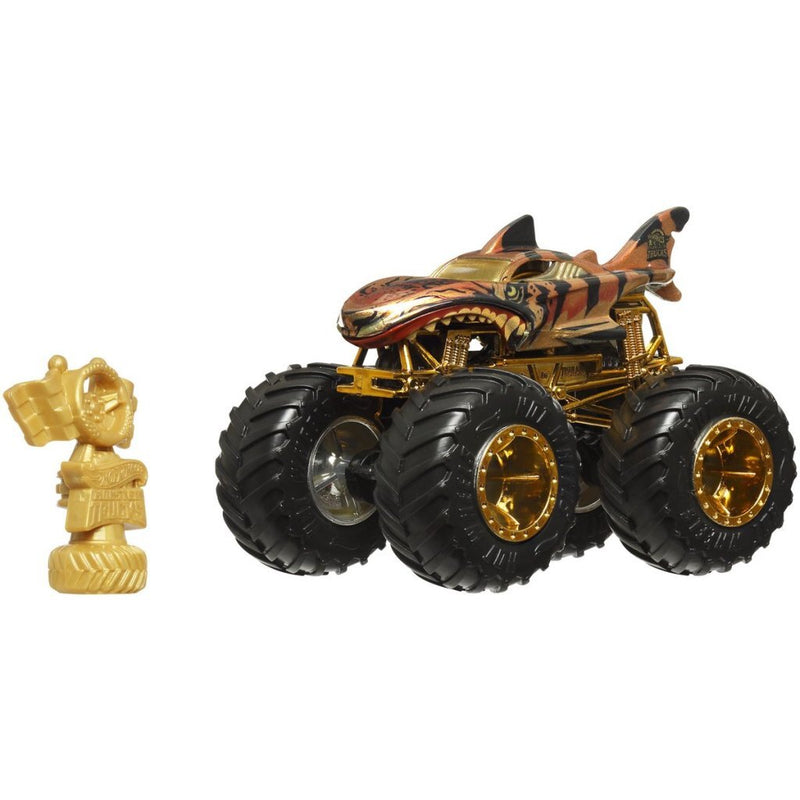 Laden Sie das Bild in Galerie -Viewer, Mattel hot wheels monster truck bigfoot trophy champions assorti
