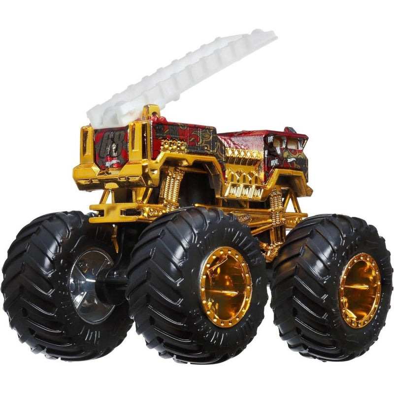 Laden Sie das Bild in Galerie -Viewer, Mattel hot wheels monster truck bigfoot trophy champions assorti
