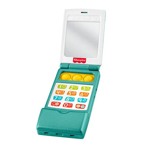 Fisher price fisher-price lachen leren klaptelefoon - muzikale leeractiviteit voor peuters