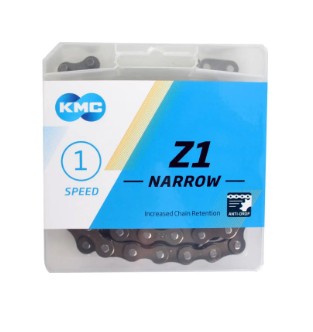 Load image into Gallery viewer, BD0704A KMC Ketting 1 2x3 32 smal Z1 bruin - 112 schakels
