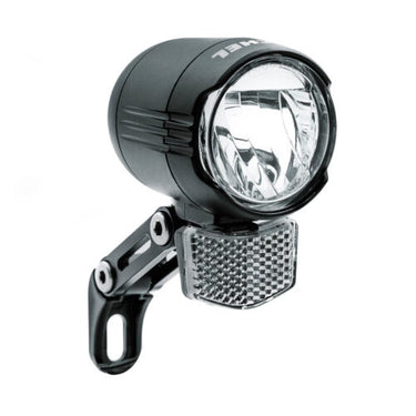 Buchel led voorlicht koplamp b r shiny 120 lux e-bike 6-48v in doosje