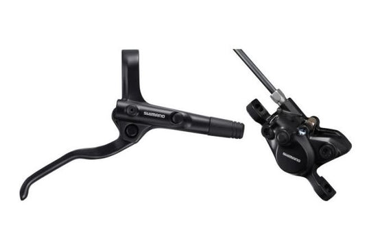 Shimano hydraulische schijfremset mt200 achter - zonder remschijf - zwart (werkplaatsverpakking)