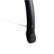 Voorspatbord 28 Lampo 58 mm breed - mat zwart