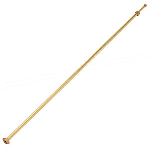 Gloria producten telescopische verlengstok messing 100cm 200cm