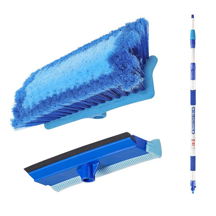 Load image into Gallery viewer, Proplus telescopische wasborstelset 3mtr incl sponstrekker
