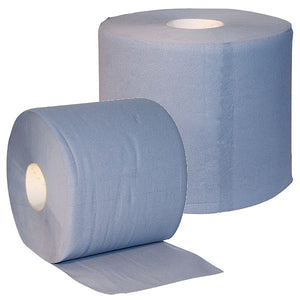 Producten uierpapier poetspapier 3laags verlijmd blauw 1000vel a 2rol
