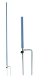 Ako producten vervangende paal voor schapennet blauw dubbele pen 106cm