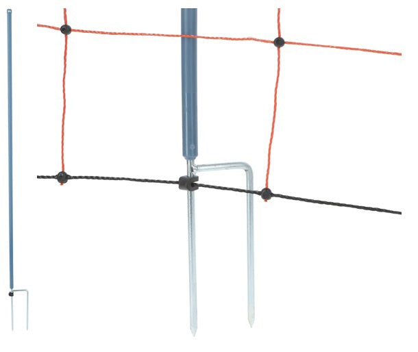Load image into Gallery viewer, Ako producten vervangende paal voor schapennet blauw dubbele pen 122cm
