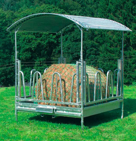 Producten voerbesparend net 3 6 x 2 4m maaswijdte 10cm