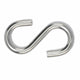 Producten s haak rvs 4mm per 4 stuks gelabeld