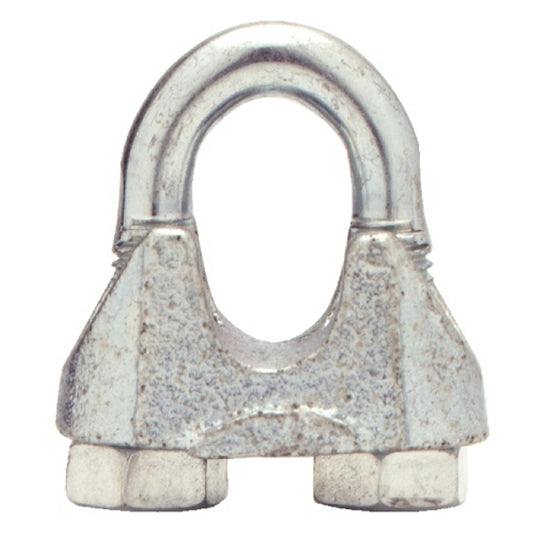 Producten staaldraadklem verzinkt 8mm 5 16 per 2 stuks gelabeld