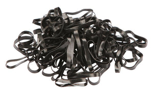 Producten maanelastiekjes 500st zwart silicon