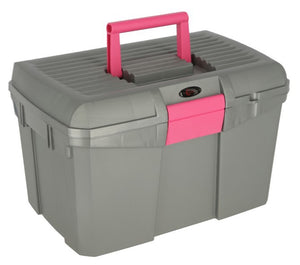 Producten poetskist siena plus inzetbakje grijs roze