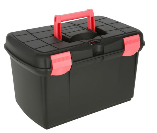 Producten poetskist arrezzo plus inzetbakje zwart fuchsia