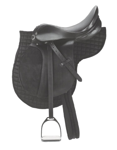 Load image into Gallery viewer, Producten zadelstartset pony 16 0 zwart
