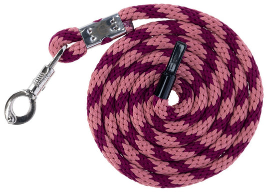 Producten halstertouw mustang paniekknip 200cm braam