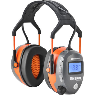 Kerbl producten gehoorkap works met radio en bluetooth