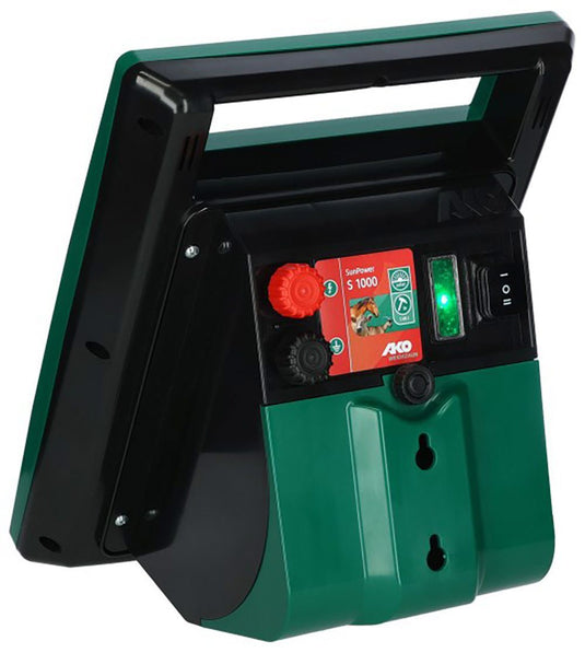 Ako producten sun power s1000 schrikdraadapparaat met zonnepaneel