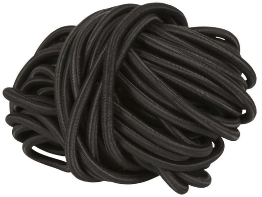 Elastiek 20m 7mm zwart