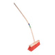 Mm eurotool producten gemeentebezem 45cm kunstvezel rood mm plusergosteel 170cm