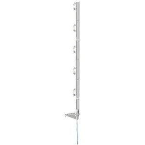 Ako producten eco kunststof paal wit 70cm 5 stuks