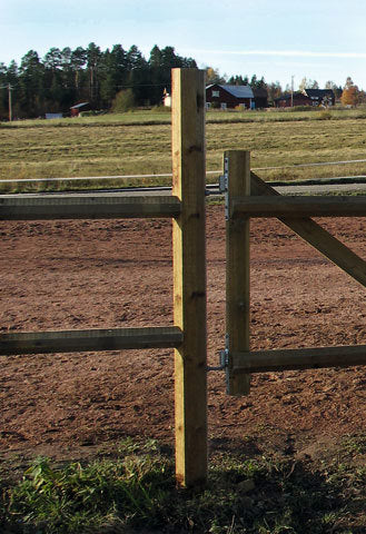 Ako producten octowood houten hoekpaal 250cm rond 140mm
