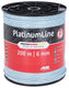 Ako producten platinumline afrasteringskoord 6mm 200m witblauw