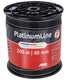 Ako producten platinumline schriklint 40 mm zwartwit 200m