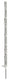 Ako producten classic kunststof paal wit 105cm 5 stuks
