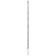Ako producten expert kunststof paal wit 156cm 40 stuks