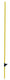 Ako producten glasfiber palen rond geel 160cm 10 stuks