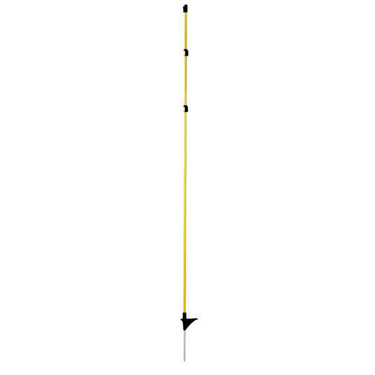 Ako producten glasfiberpaal ovaal geel 152cm glasfiber pen 10 stuks