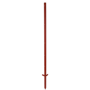 Ako producten hoekstaal paal rood gelakt 3mm 165cm 10 stuks