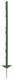 Ako producten classic kunststof paal groen 105cm 5 stuks dubb voet