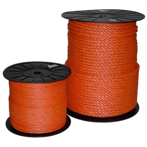 Producten polypropyleen touw oranje 4mm 25m