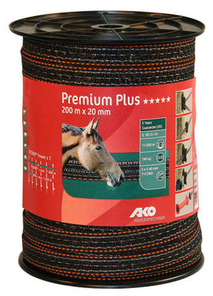 Ako producten premium plus schriklint bruin oranje 2cm 200m