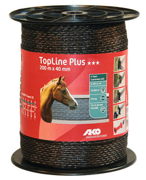 Ako producten topline plus schriklint bruin 4cm 200m