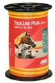 Ako producten topline plus schriklint geel oranje 1cm 200m