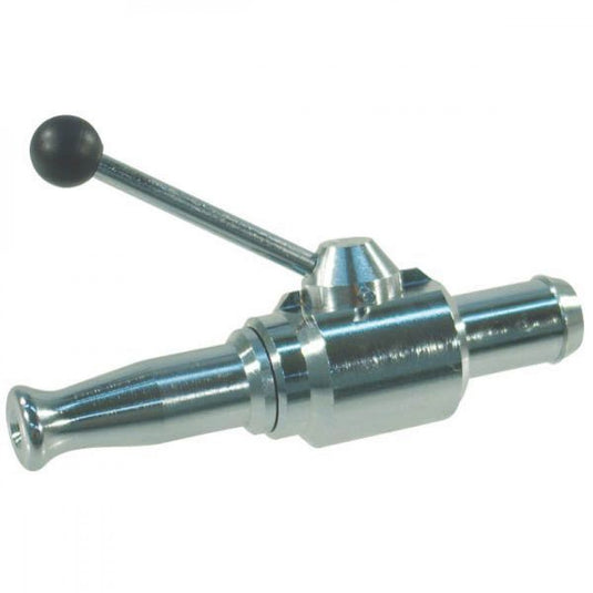 Afsluitbare straalspuit messverchr 1 x 25mm tule kraan