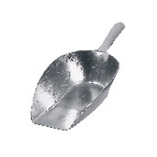 Producten meelschep voerschep aluminium plat 16kg