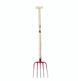 Mm eurotool producten mestvork 5tds vaste veer steel 100cm
