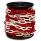 Producten afzetketting roodwit 6mm 30m