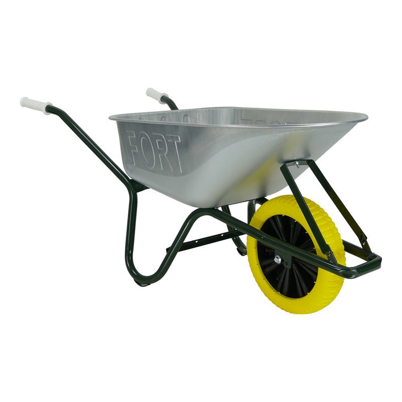 Cargue la imagen en el visor de la galería, Fort producten kruiwagen 80l verz bak gel ond plusnooitmeerlek wiel
