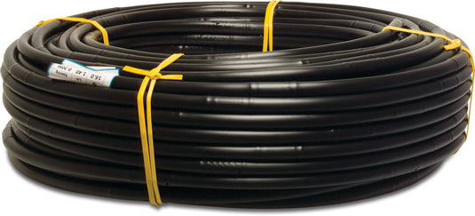 Producten druppelbevloeiingsslang pe 16mm x 1 15mm 2 3ltr h a 100m