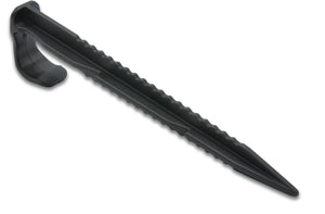 Producten grondklem voor pe buis kunststof 16 20 mm 15cm zwart